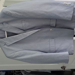 Mens Blue Striped Sport Coat